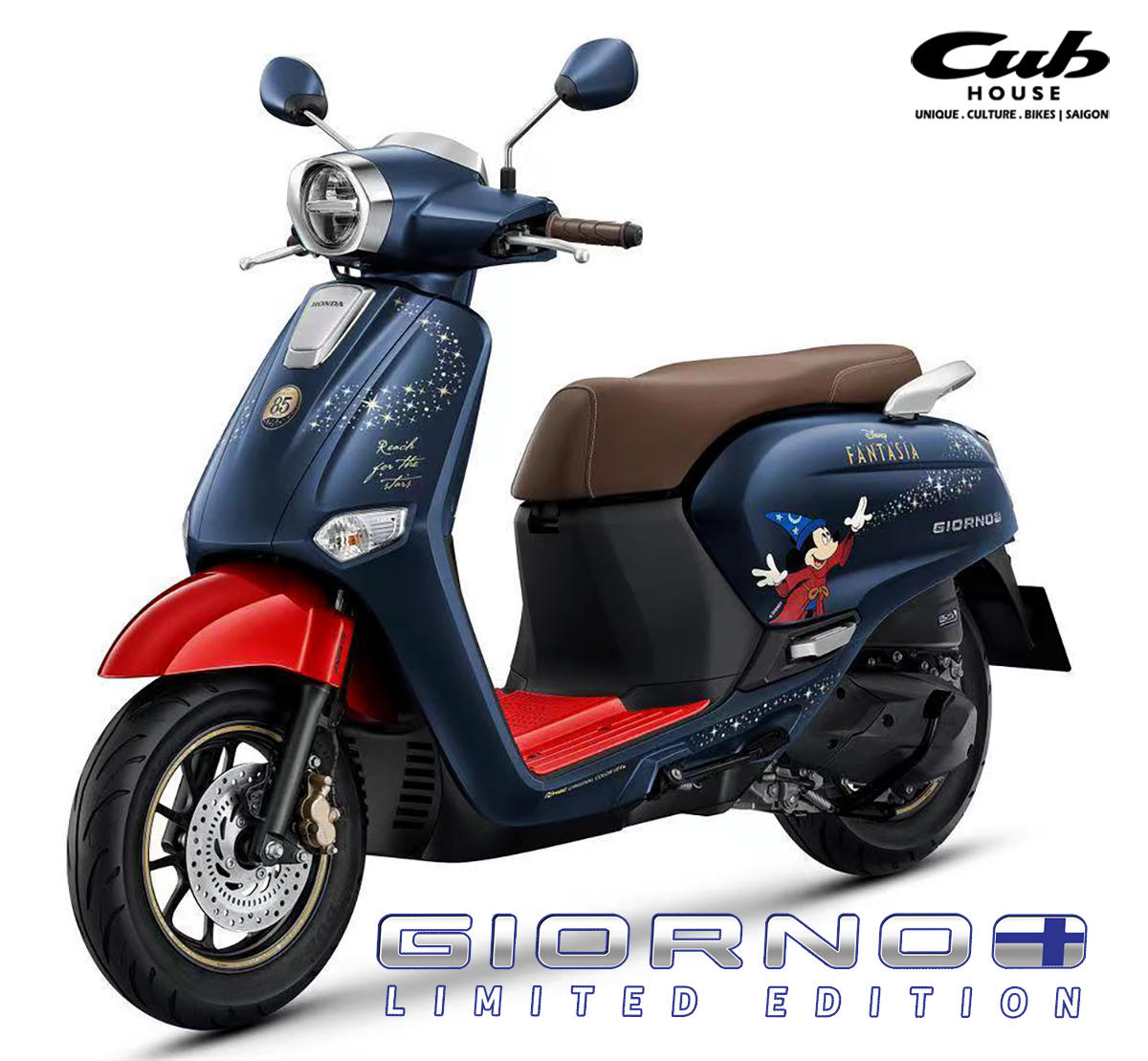 Honda Giorno 125 Limited Edition Disney Fantasia 85 năm